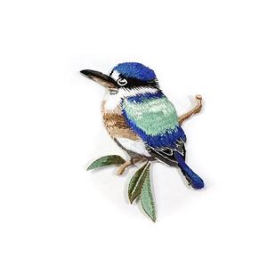 Patch brodé flamant rose thermocollant pour chapeaux, sacs, vestes, casquettes, vêtements de mode tropicale DIY, vente en gros F - Product Image 3