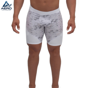 Pantalones Cortos de Compresión de Alto Rendimiento para Entrenamiento, Diseño Estampado de Mármol Gris, Nueva Llegada 2026, Alta Calidad, Gran Venta - Product Image 1