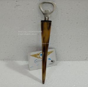 Nuevo cuerno novedad abrebotellas Gams cuerno genuino Gams cuerno XL caza astas vino botella de cerveza a precio muy bajo por rfcrafts - Product Image 2
