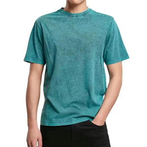 Fournisseur de t-shirts en coton basiques pour hommes, t-shirts en coton pour hommes pour le marché américain, en stock. - Product Image 1