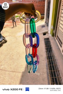 Cadena de Eslabones de Resina Epoxi Transparente Grande y Colorida para Decoración de Pared, Proyectos DIY, Cortina Divisoria de Habitación con Diseño de Ángel Personalizable - Product Image 3