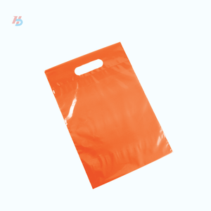 Sac fourre-tout promotionnel recyclable en LDPE/HDPE avec soufflet latéral, poignée longue et impression offset - Product Image 1