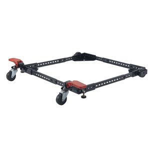 Base Mobile Robusta con Capacità di 227 kg, Girevole e Regolabile 30x30 cm e 90x90 cm, Attrezzatura Universale per Movimentazione Materiali - Product Image 1
