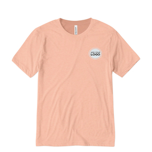 T-shirt à manches courtes en coton et fibre de bambou Bella Canvas 3001c Slim Fit pour homme - Product Image 1