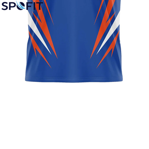 เสื้อบาสเก็ตบอลแบบซับลิเมชั่นสั่งทำพิเศษ ระบายอากาศได้ดี แห้งเร็ว ผลิตจากโพลีเอสเตอร์ น้ำหนักเบา พร้อมชื่อทีมและหมายเลข - Product Image 4