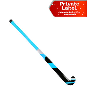 Palo de hockey con logo personalizado por transferencia térmica, equipo profesional, uniforme, etiqueta privada, proveedor deportivo, palo de hockey en blanco para entrenamiento - Product Image 1