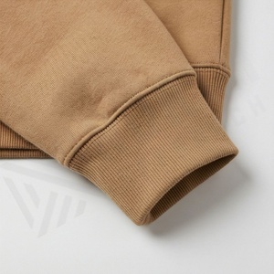 Sudadera con Capucha Oversize de Algodón Teñido Liso con Logotipo Personalizado Bordado, Ecológica, para Hombre y Mujer, Cálida, de Forro Polar, Venta al por Mayor - Product Image 6