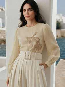 Premium Beaded Embroidery <b>Tops</b> For Women With Unique Patterns Stylish Beaded Embroidered <b>Tops</b> With Long Sleeves - Product Image 5