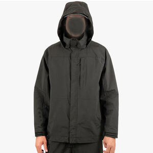 Custom <b>Summer</b> Waterproof Zipper Front Hunting <b>Jacket</b> Outdoor Fishing Windbreaker UPF 50 Breathable Quick Dry Hooded Workwear - Product Image 2