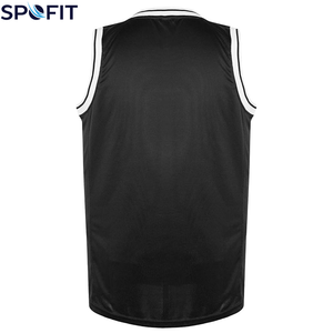 Maillot de basket-ball pour hommes, 100% Polyester, léger, à séchage rapide, pour l'entraînement au basket-ball - Product Image 6
