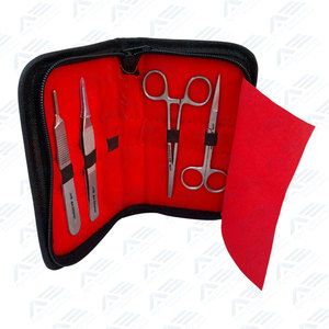 Manual Power Biological Dissecting Tools Stainless Steel Instruments Medical Vet Students Reusable Skin <b>Suture</b> Training <b>Kit</b> - Product Image 3