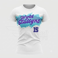Kaos Softball O-Neck Grosir Siap Kirim, Pakaian Olahraga Berkualitas Tinggi, Kaos Softball O-Neck yang Nyaman