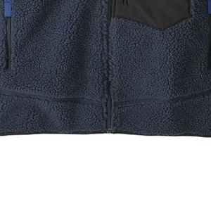 Fleece <b>Jacket</b> Premium Winter <b>Zip</b> <b>Up</b> Fleece Outerwear Soft Sherpa Fabric OEM Manufacturer Factory Production - Product Image 4
