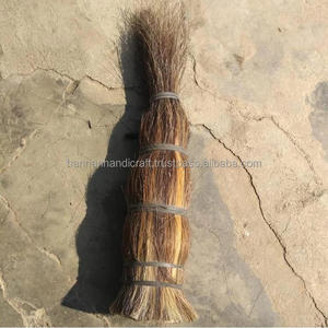 Best Quality Buffalo Natural <b>Black</b> Tail <b>Hair</b> Real Buffalo Ox Cow and Bull Tail <b>Hairs</b> From India for <b>Brush</b> Making Purpose - Product Image 3