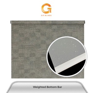 Persianas Enrollables Grises con Diseño Cósmico, Superventas en Malasia, GB85024 76x183cm, para Hogar y Oficina, OEM B2B, Mejor Proveedor, Garantía de Calidad - Product Image 4