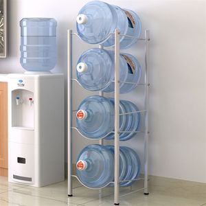 Portabottiglie a 4 livelli in acciaio inox resistente per uso in cucina - Product Image 5