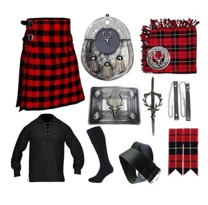 ONSTYLE SPORTS Ensemble de mariage écossais personnalisé à motif uni – Tenue formelle complète en laine acrylique durable - Product Image 3