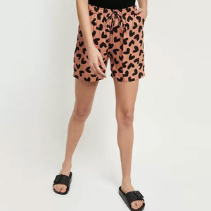 Shorts de Mujer al por Mayor con Cordón Ajustable, Casuales, Cómodos, Ligeros, de Tela Suave, para el Verano, Moda Femenina, Pantalones Cortos para Uso Diario - Product Image 3