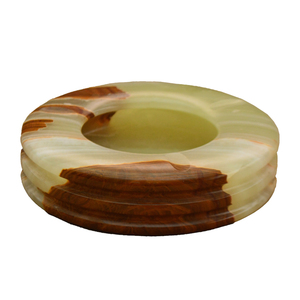 Custom Made Hand Carved Onyx And Marble <b>Ashtray</b> For Living Room And Hotels Top Quality Marble <b>Ashtray</b> - Product Image 2