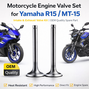 Kit de soupapes de moteur de moto pour Yamaha R15 / MT-15 |   Kit de soupapes d'admission et d'échappement |   Pièce de rechange de qualité OEM - Product Image 3