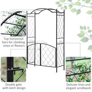 For Shipping <b>Metal</b> <b>Garden</b> Arch <b>Garden</b> <b>Ornaments</b> Prohibited by for - Product Image 6