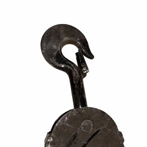 Crochet de levage pour grue EOT, 15 tonnes, surface galvanisée laminée à chaud, marque CMK, crochet de grue industriel robuste, emballé en boîte, OEM - Product Image 1