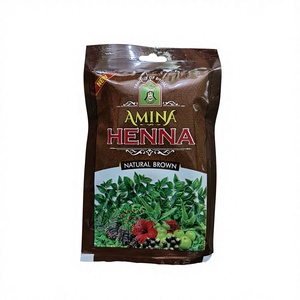 Tinte Capilar Semipermanente a Base de Hierbas, Color Negro Natural/Marrón Natural/Borgoña, Sin Amoníaco, Bolsa de 25 g - Product Image 2