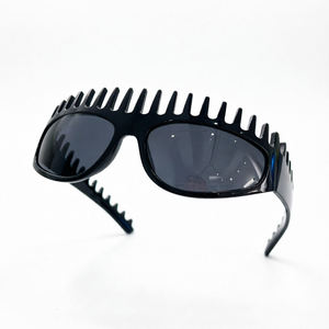 Tortoise Shell Sunglasses Plastic Fashion <b>Eyewear</b> Statement Shades for Holiday Party Daily Wear - Product Image 4