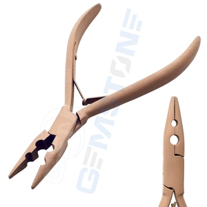 Pince professionnelle à 2 trous pour extensions capillaires, outil de pose de micro-anneaux de 5,5 pouces, pince à boucle pour extensions de cheveux de 4 mm et 5 mm et pince de retrait - Product Image 2