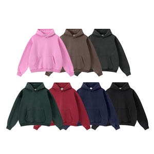 Custom Embroidered LOGO Hoodies <b>Men's</b> Oversized Fleece Hoodie Heavy Weight Black Breathable Casual Streetwear Hoodies for <b>Men's</b> - Product Image 1