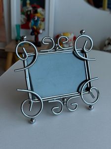 Decorative Rectangular Metal Photo <b>Frame</b> For Wall Hanging And Table Display Modern Home Accessories - Product Image 1