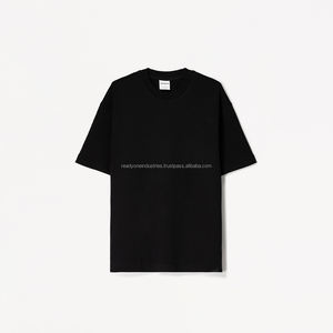 Camiseta extragrande para hombre con logotipo 3D personalizado 260gsm Peso pesado 100% Algodón Impresión digital Longitud larga - Product Image 3