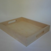 Plateau de service rectangulaire en bois naturel fait main, très demandé, résistant à la chaleur, écologique, durable, pour cuisine, support pour aliments et boissons, maison