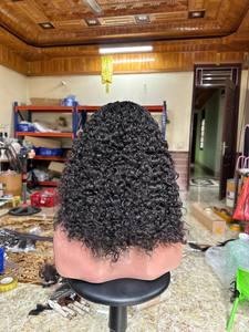 Hot Selling Luxurious Natural Color Burmese Curl Hair Wholesale <b>Human</b> Hair Extensions Style Hair Vendor Best Quality - Product Image 6