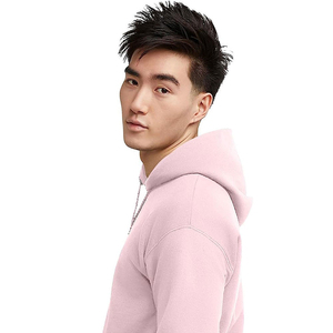Sweat à capuche épais pour homme, en coton, personnalisable (impression et broderie), coupe oversize, à enfiler, en tissu éponge uni, vente en gros - Product Image 4