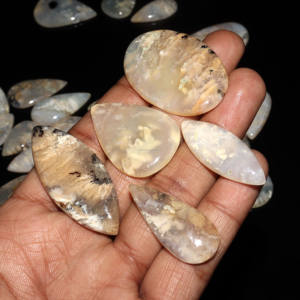 Cabujón de piedras preciosas sueltas, Natural dendrita, ágata de Tigre, piedra preciosa suelta, piedra de ágata de tigre Natural rara, venta al por mayor hecha a mano - Product Image 2