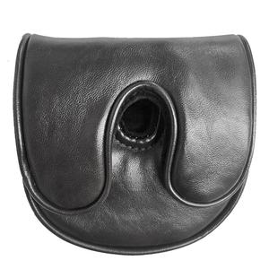 Funda Protectora para Cabeza de Putter de Cuero PU Negro, Impermeable, con Cierre Magnético, Personalizable con Logotipo para Bodas y Navidad - Product Image 1