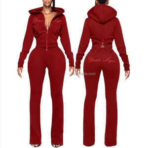 Nuevo Conjunto de Chaqueta Corta con Cuello Alto y Cierre para Mujer, Conjunto de Sudadera Corta de Dos Piezas con Logotipo Personalizado, Conjunto Deportivo con Pantalones Cortos - Product Image 4