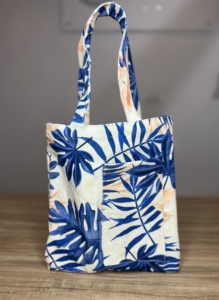 Bolsa de Mano Ecológica de Lona de Algodón con Diseño Bohemio y Cierre de Cremallera, Tamaño Personalizable para Uso Diario y de Viaje - Product Image 3