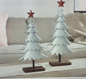 Creative Holiday Metal And Wooden <b>Christmas</b> Table <b>Top</b> Ornament For Festive Home And Office Decoration - Product Image 1