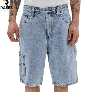 New Arrival Oem Summer <b>Men's</b> Denim <b>Shorts</b> With Unique Chrome Heart Design High Street Style Pants High Quality <b>Men</b> <b>Short</b> <b>Jeans</b> - Product Image 5