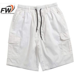 Pantalones Cargo de Camuflaje para Hombre, Pantalones Cortos Casuales Holgados de Trabajo con Múltiples Bolsillos, Cintura Media, Talla Grande, Resistentes al Desgaste, para Verano - Product Image 3