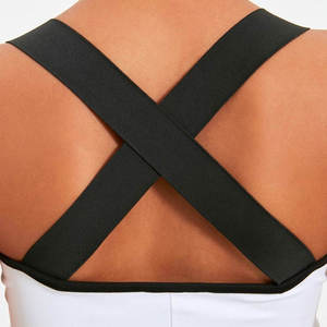 Top Selling Wholesale Women's High Support <b>Strapless</b> Yoga Sports <b>Bra</b> Lightweight Seamless Reversible Breathable Fabric Front - Product Image 6