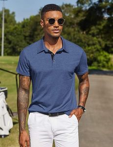 เสื้อโปโลแฟชั่นผู้ชาย แบรนด์สั่งทำ ผู้ผลิตขายส่ง - Product Image 1