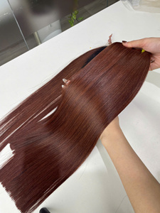 Cabello Humano Vietnamita Liso Color Marrón Ombre de Alta Calidad, Súper Doble Trama, Precio al por Mayor - Product Image 5