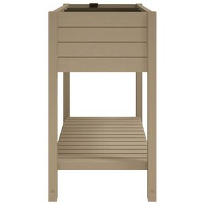 Bac à légumes surélevé en polypropylène brun clair pour abris et rangements - Product Image 4