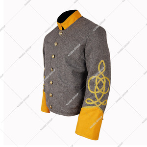 Uniforme Premium de la Guerra Civil |   Chaqueta para recreación histórica |   Fabricante de Uniformes Confederados Personalizados |   OEM/ODM - Product Image 2