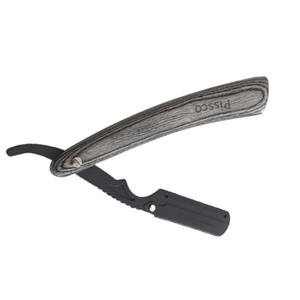 Navaja de Afeitar Plegable para Barba, Herramienta de Barbero, Navaja Manual de Acero Inoxidable, Maquinilla de Afeitar de Seguridad de Filo Recto - Product Image 3