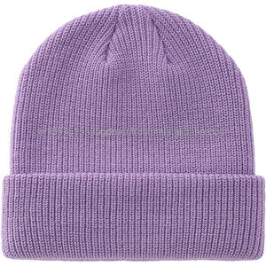Wholesale Men's and Women's Solid Color Sports Beanie Warm <b>Bonnet</b> for Autumn Casual Wear - Product Image 1