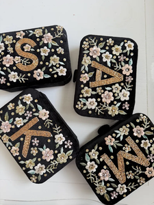 Handmade Embroidery Beads & <b>Fabric</b> Decorative Gift <b>Box</b> <b>for</b> Jewelry <b>Storage</b> with Customizable Size & Logo by Whimsy Art Craft - Product Image 3